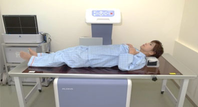 骨密度検査 DEXA（股関節、腰椎）